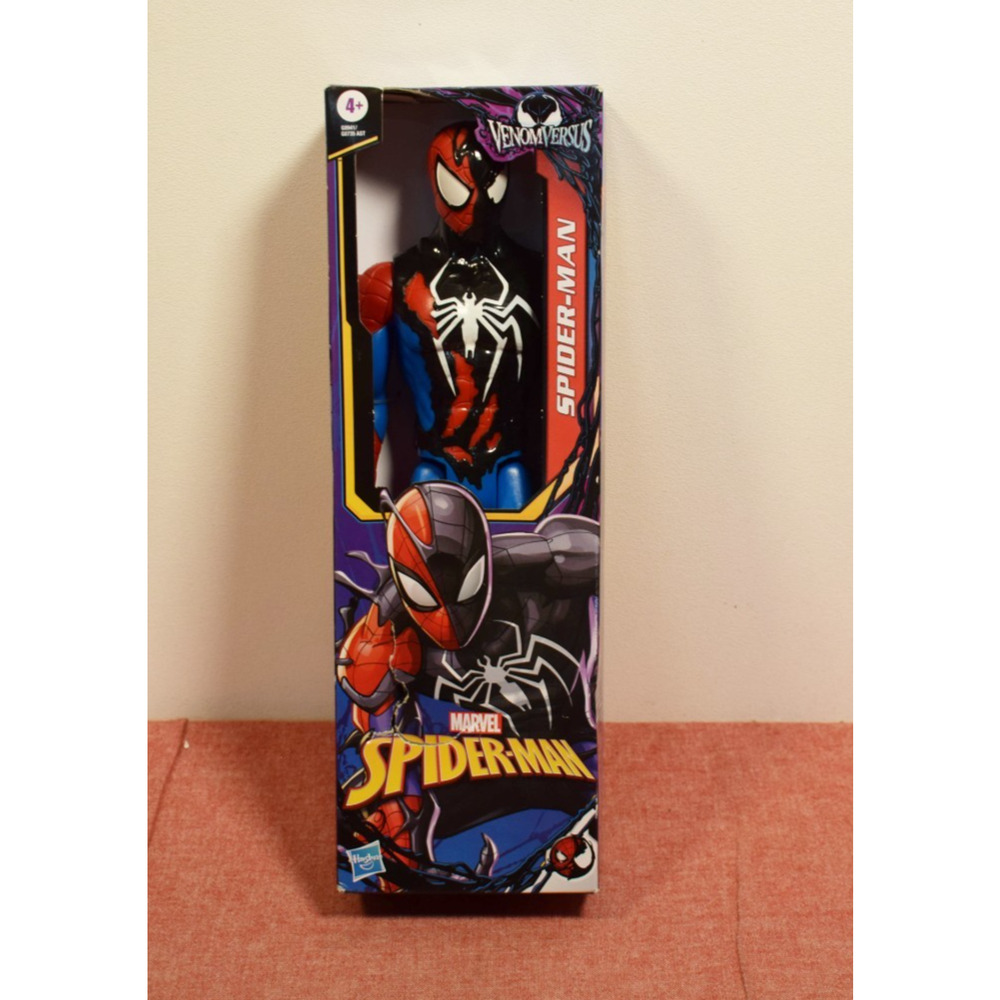 Marvel Spider-Man Venom vs Titan Hero Series Spider-Man Action Figure
